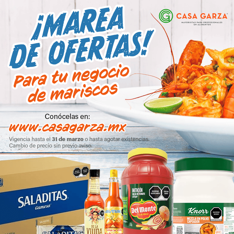 ¡Marea de Ofertas para tu Negocio de Mariscos!